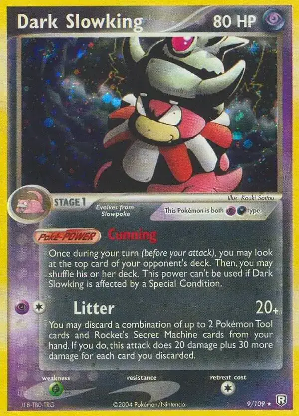 Dark Slowking - Pokemon Team Rocket Returns #9