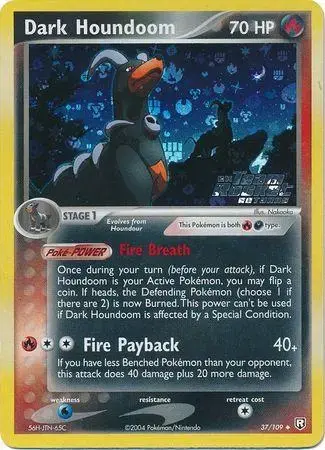 Dark Houndoom [Reverse Holo] - Pokemon Team Rocket Returns #37