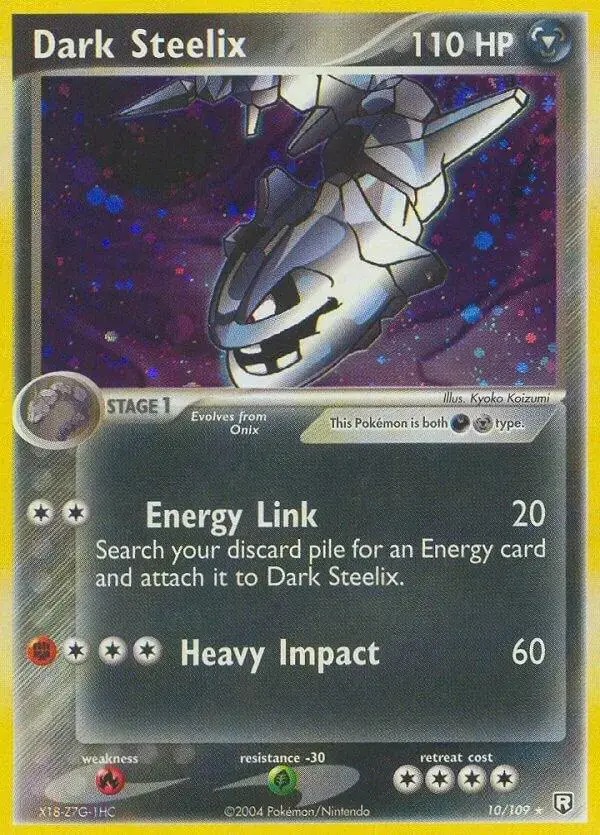 Dark Steelix - Pokemon Team Rocket Returns #10