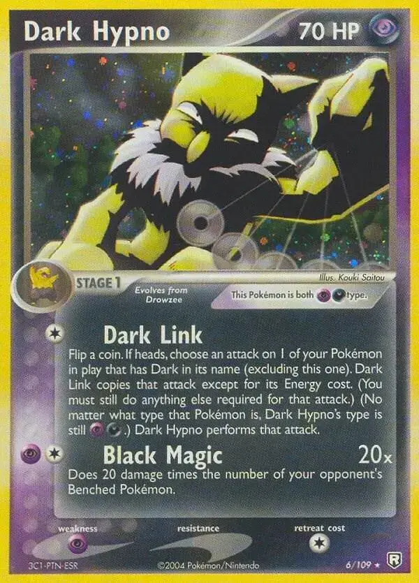 Dark Hypno - Pokemon Team Rocket Returns #6