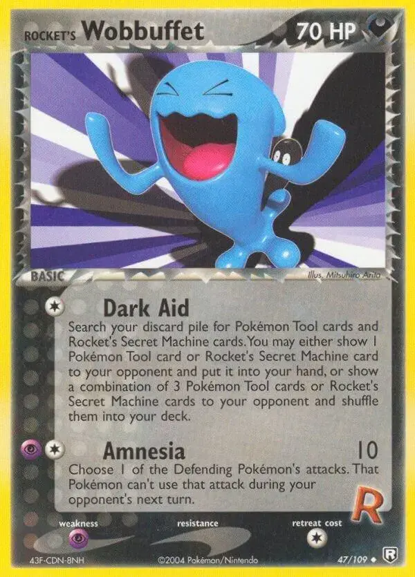 Rocket's Wobbuffet - Pokemon Team Rocket Returns #47