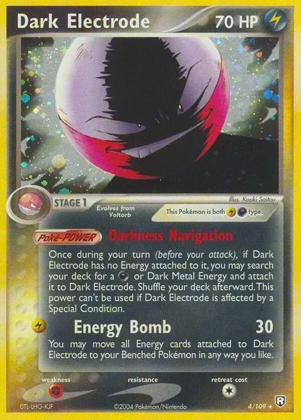 Dark Electrode - Pokemon Team Rocket Returns #4