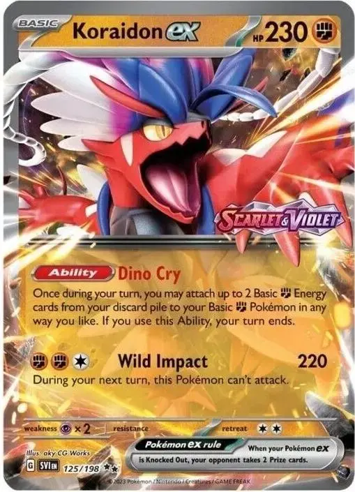 Koraidon ex [Jumbo Stamped]