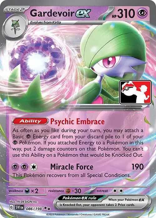 Gardevoir Ex [Prize Pack] - Pokemon Prize Pack Series #86
