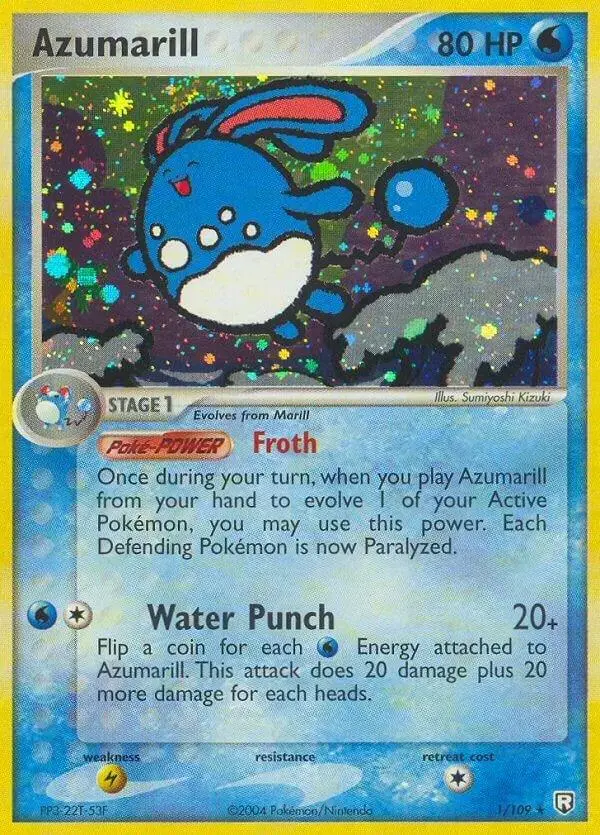 Azumarill - Pokemon Team Rocket Returns #1