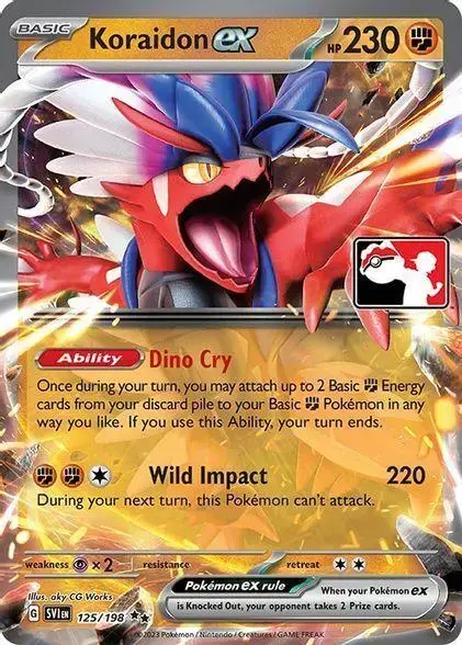Koraidon Ex [Prize Pack]