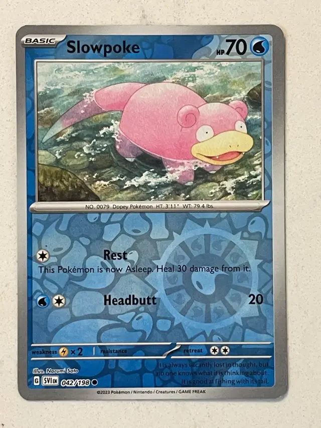 Slowpoke [Reverse Holo] - Pokemon Scarlet & Violet #42