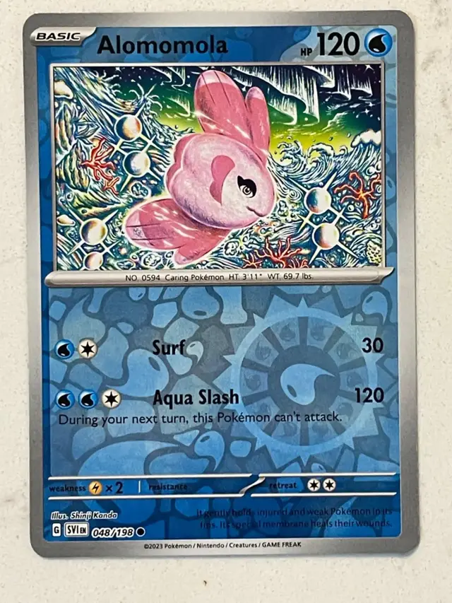 Alomomola [Reverse Holo] - Pokemon Scarlet & Violet #48