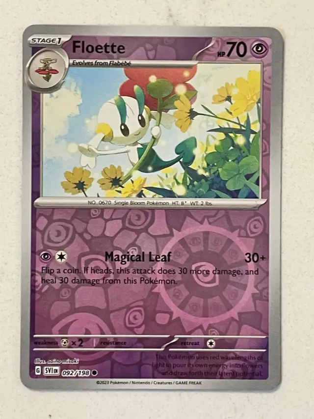 Floette [Reverse Holo] - Pokemon Scarlet & Violet #92