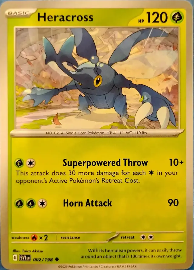 Heracross - Pokemon Scarlet & Violet #2