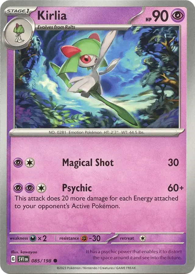 Kirlia - Pokemon Scarlet & Violet #85