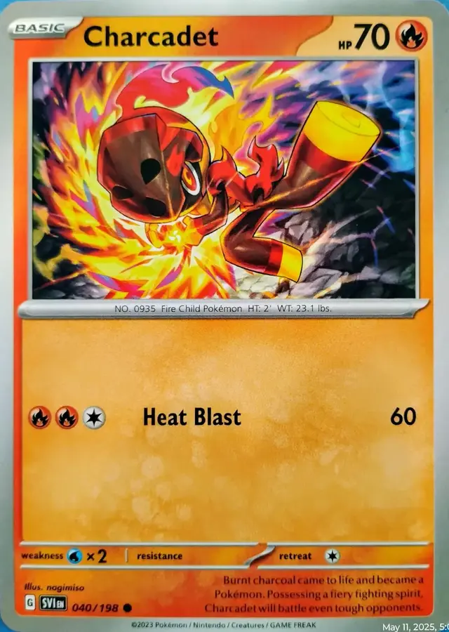 Charcadet - Pokemon Scarlet & Violet #40