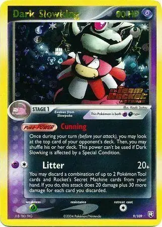 Dark Slowking [Reverse Holo] - Pokemon Team Rocket Returns #9