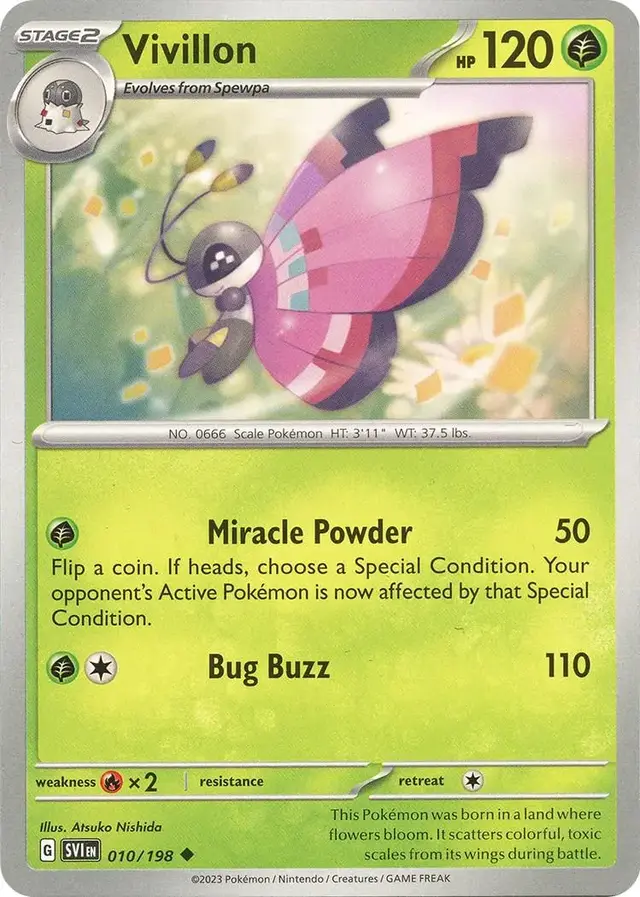 Vivillon - Pokemon Scarlet & Violet #10