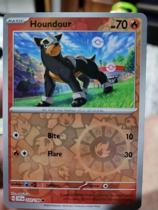 Houndour [Reverse Holo] - Pokemon Scarlet & Violet #33