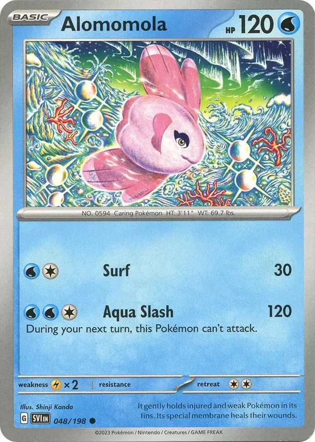 Alomomola - Pokemon Scarlet & Violet #48