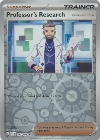 Professor's Research: Professor Turo [Reverse Holo]