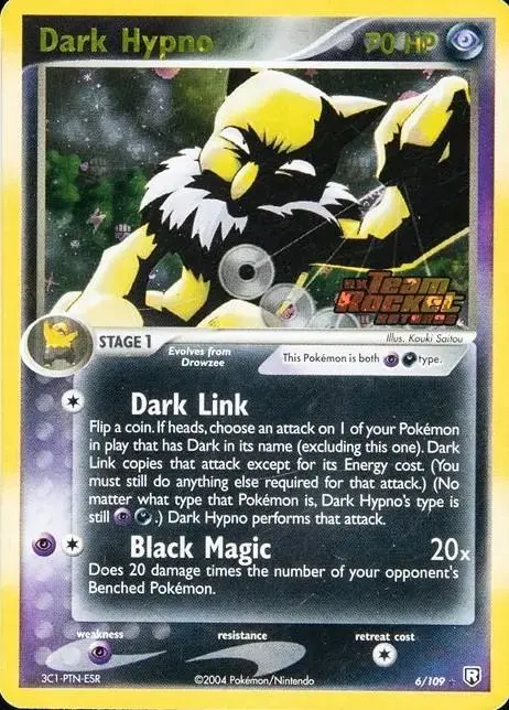 Dark Hypno [Reverse Holo] - Pokemon Team Rocket Returns #6