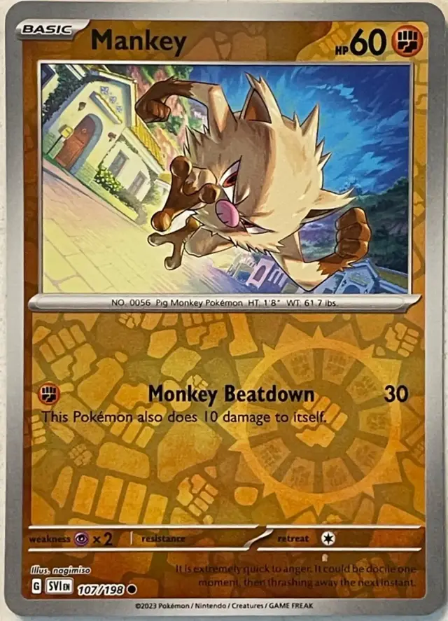 Mankey [Reverse Holo]