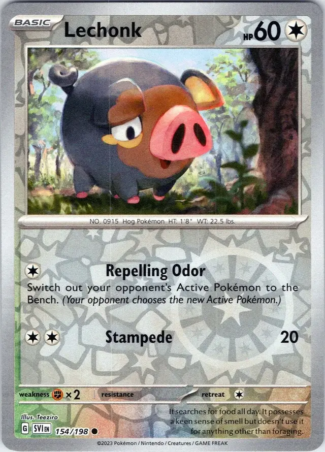 Lechonk [Reverse Holo]