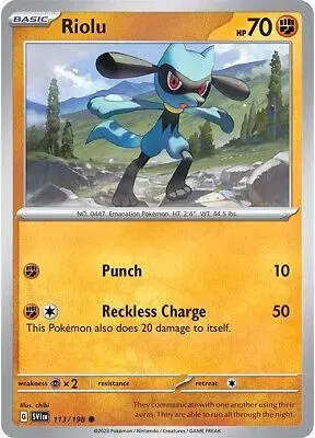 Riolu [Reverse Holo]