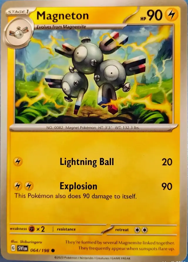 Magneton - Pokemon Scarlet & Violet #64