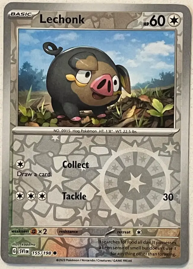Lechonk [Reverse Holo]