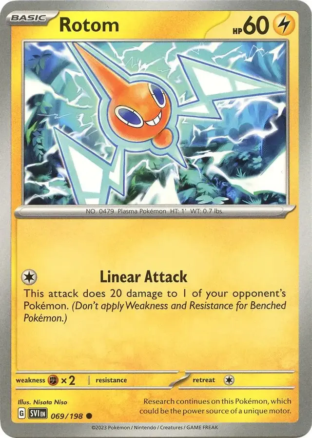 Rotom - Pokemon Scarlet & Violet #69