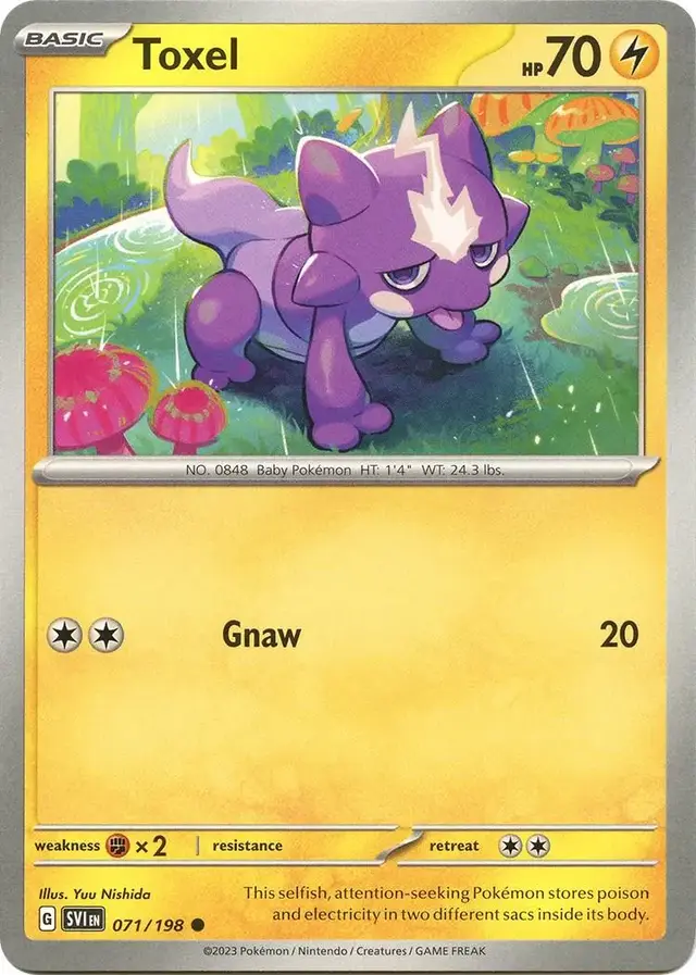Toxel - Pokemon Scarlet & Violet #71