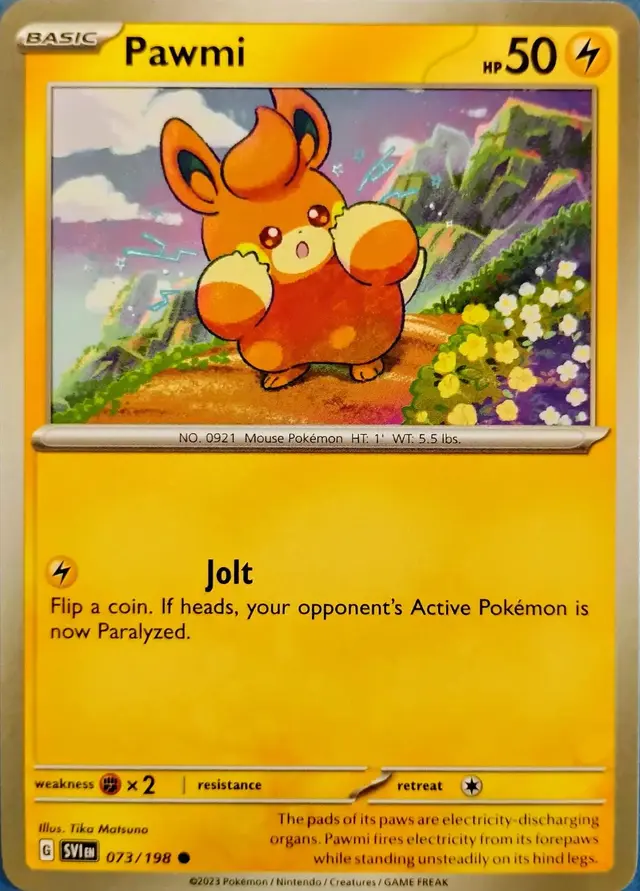 Pawmi - Pokemon Scarlet & Violet #73