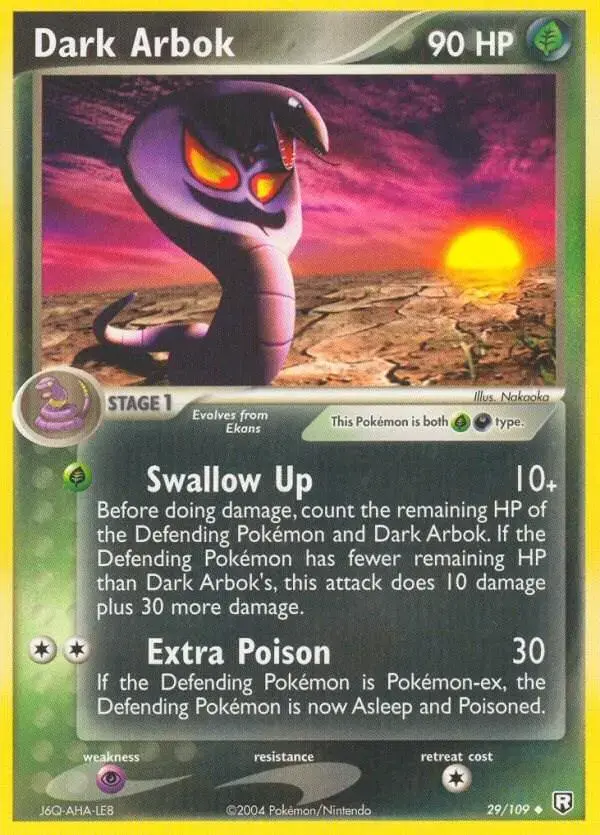 Dark Arbok - Pokemon Team Rocket Returns #29