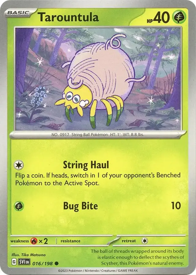 Tarountula - Pokemon Scarlet & Violet #16