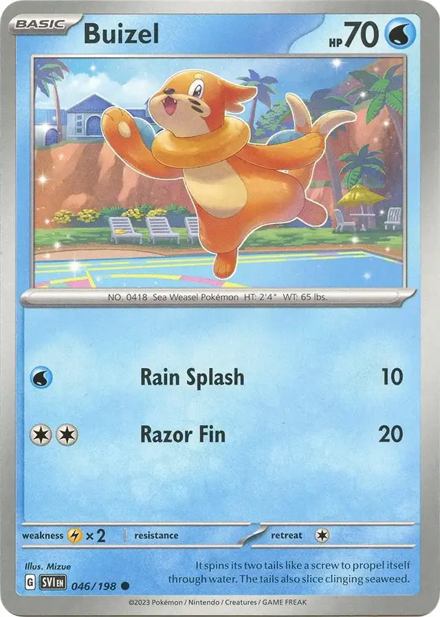Buizel - Pokemon Scarlet & Violet #46