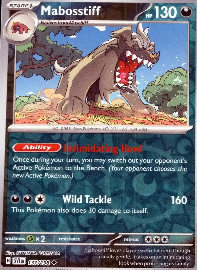 Mabosstiff [Reverse Holo]