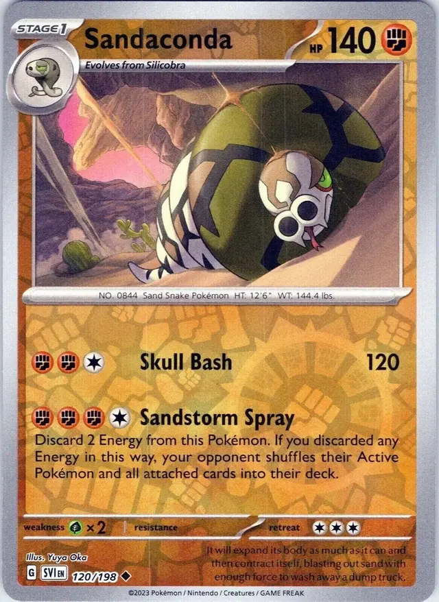 Sandaconda [Reverse Holo]