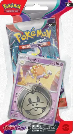 Checklane Blister: Espathra - Pokemon Scarlet & Violet
