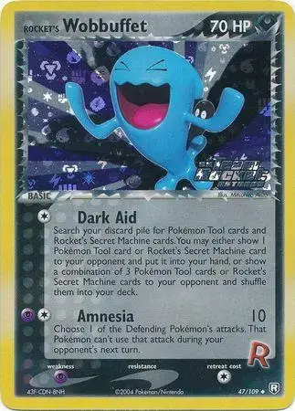 Rocket's Wobbuffet [Reverse Holo] - Pokemon Team Rocket Returns #47