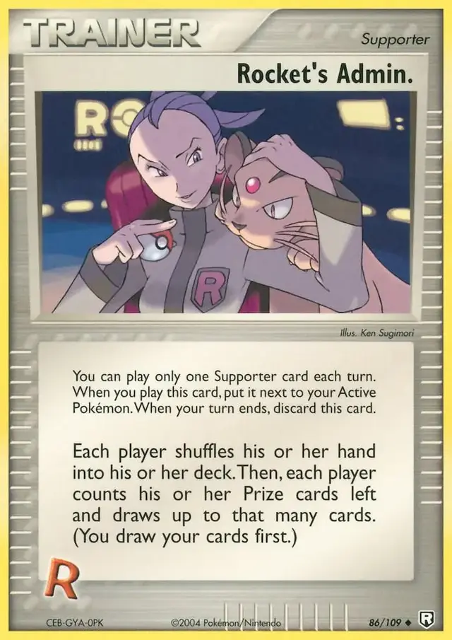 Rocket's Admin - Pokemon Team Rocket Returns #86