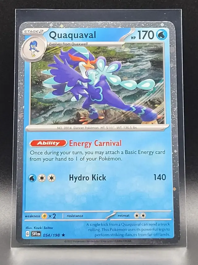 Quaquaval [Cosmos Holo] - Pokemon Scarlet & Violet #54