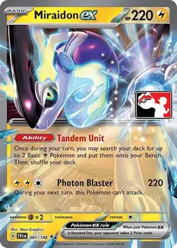Miraidon ex [Prize Pack] 81 - Pokemon Prize Pack Series