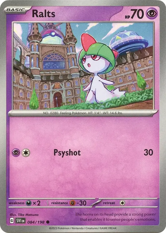 Ralts - Pokemon Scarlet & Violet #84