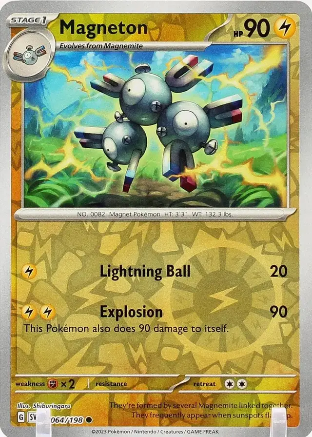 Magneton [Reverse Holo] - Pokemon Scarlet & Violet #64