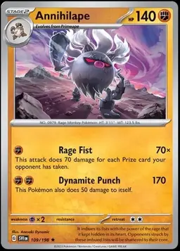 Annihilape - Pokemon Scarlet & Violet