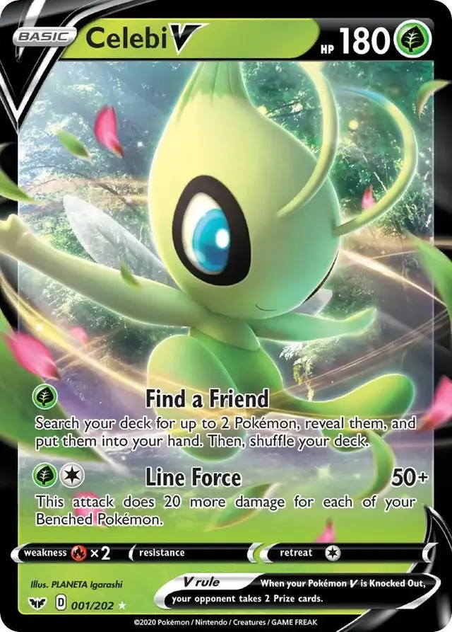 Celebi V #1 - Pokemon Sword & Shield