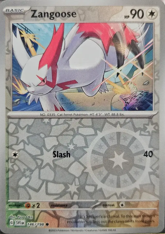 Zangoose [Reverse Holo]