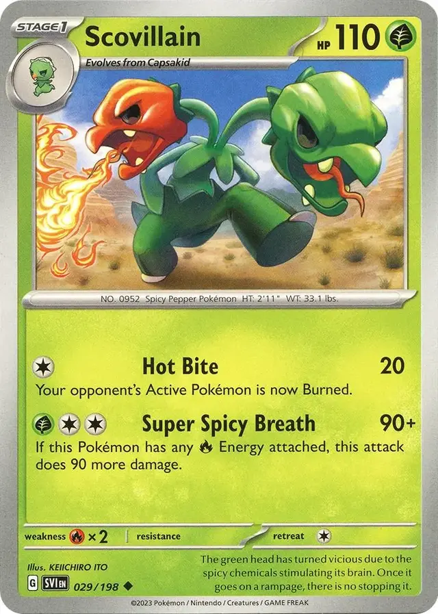 Scovillain - Pokemon Scarlet & Violet #29