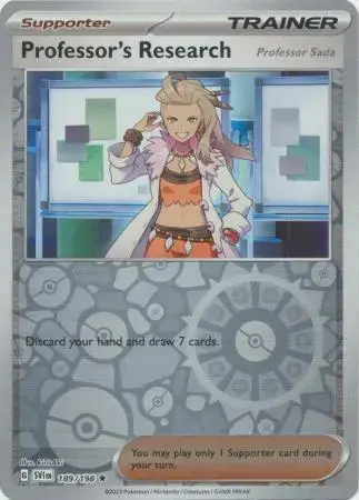 Professor's Research: Professor Sada [Reverse Holo]