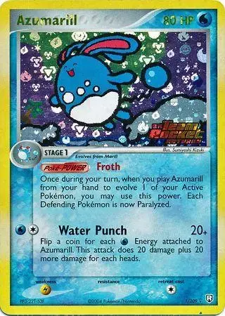 Azumarill [Reverse Holo] - Pokemon Team Rocket Returns #1