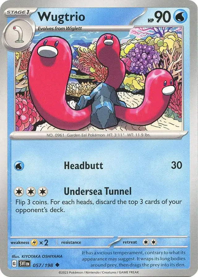 Wugtrio - Pokemon Scarlet & Violet #57