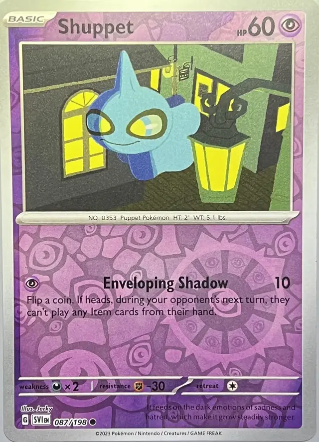Shuppet [Reverse Holo] - Pokemon Scarlet & Violet #87